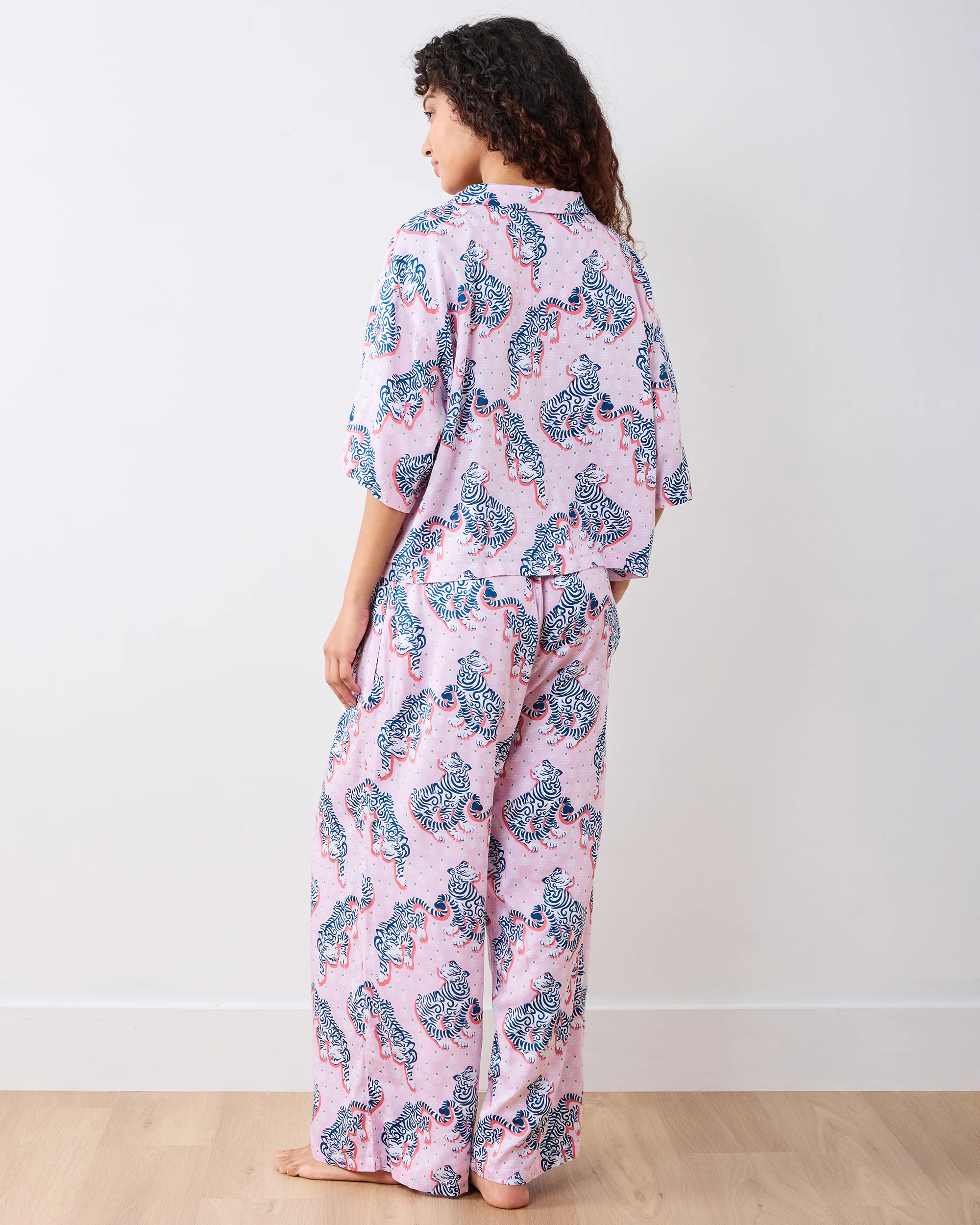 Tiger Queen - Tall Eco Satin Wildest Dreams Set - Blush & Bashful - Image 4