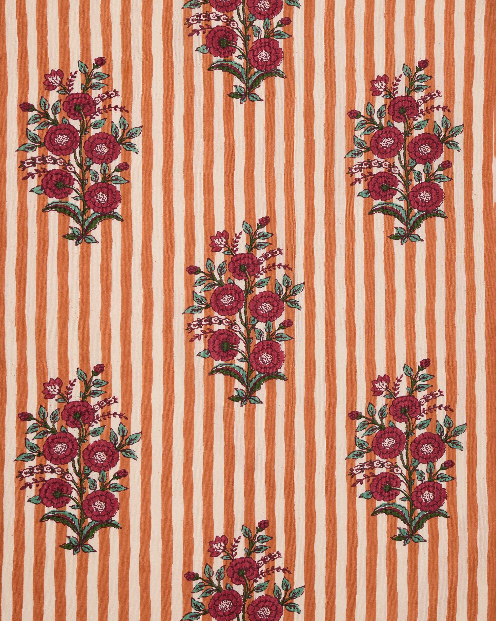 Wildflower Stripes - Mabel Blouse - Ivory Wine - Image 7