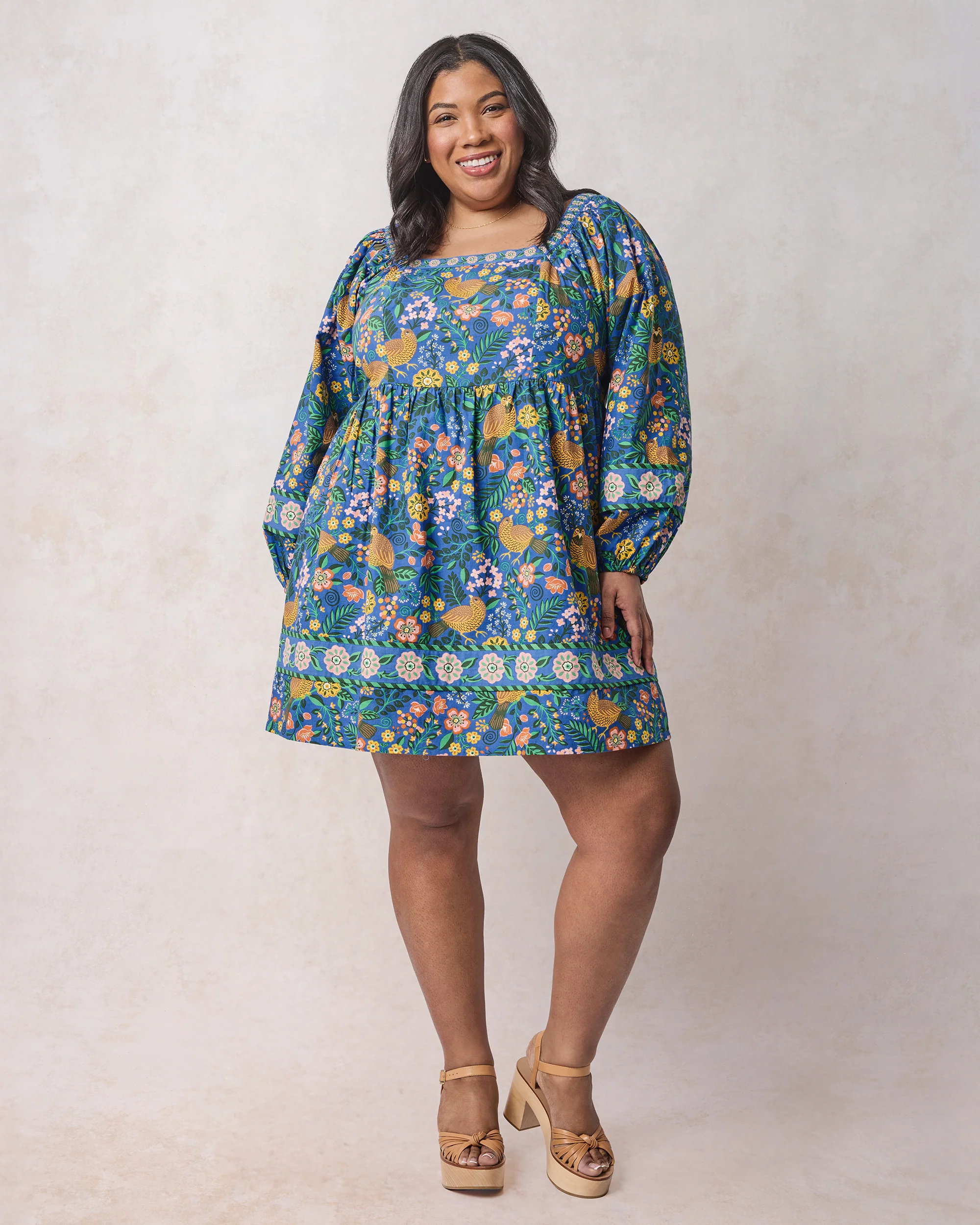 Willow Wren - Maria Dress - Oasis - Image 2