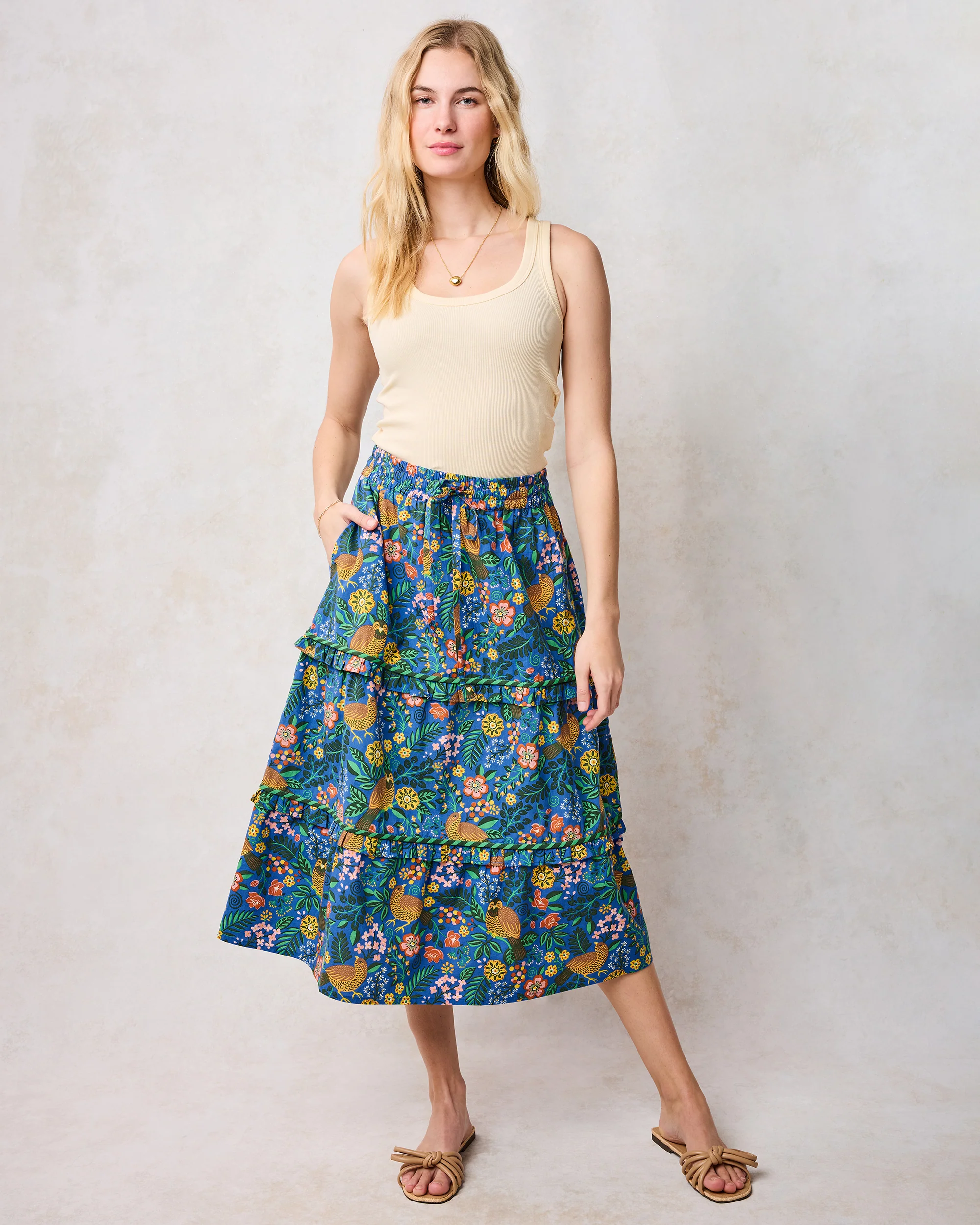 Willow Wren - Now or Later Skirt - Oasis - Image 3