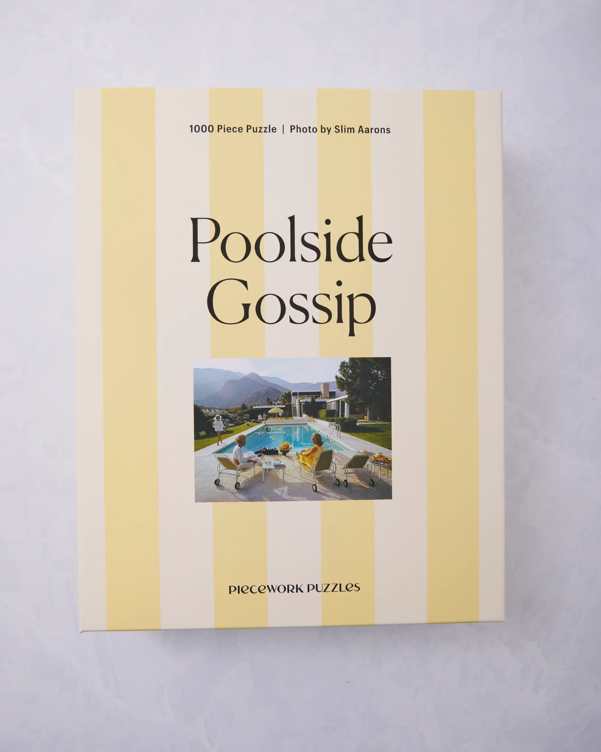 Slim Aarons Poolside Gossip - 1000 Piece Puzzle - Piecework Puzzles - Image 3
